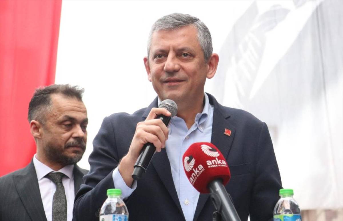 CHP Genel Başkanı &Ouml;zg&uuml;r &Ouml;zel, Osmaniye'de konuştu: