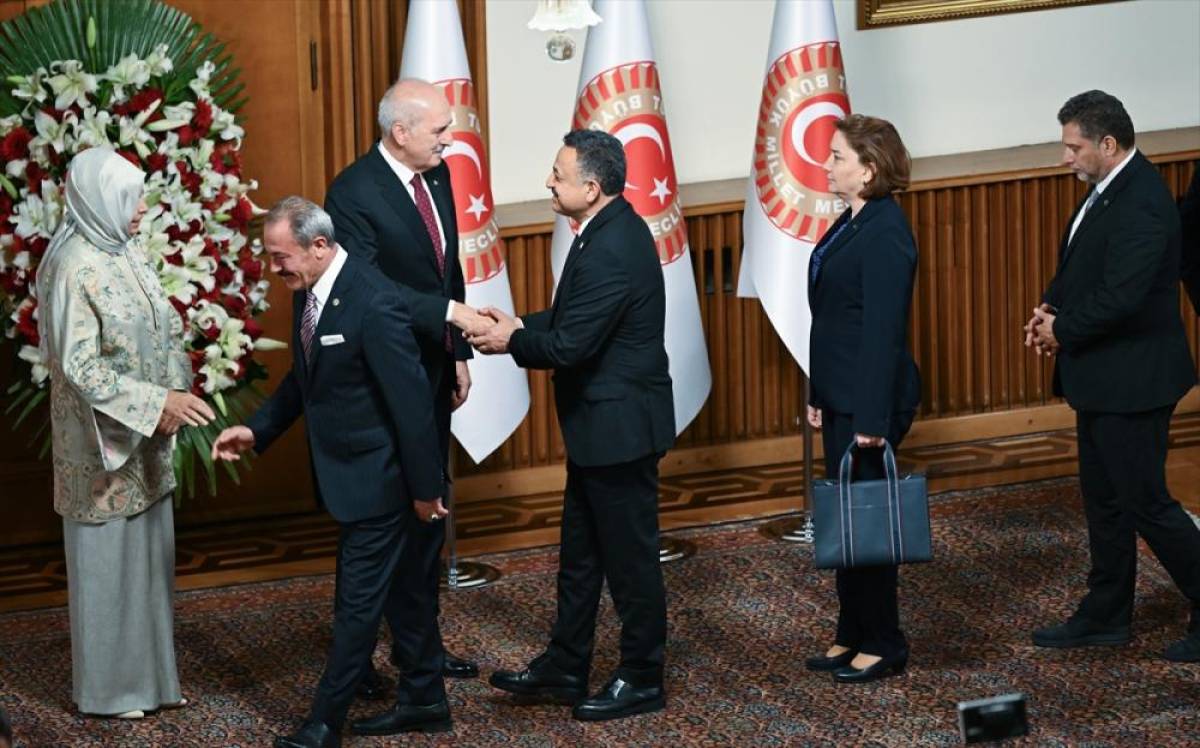 TBMM Başkanı Kurtulmuş, yeni yasama yılı resepsiyonunda soruları yanıtladı: