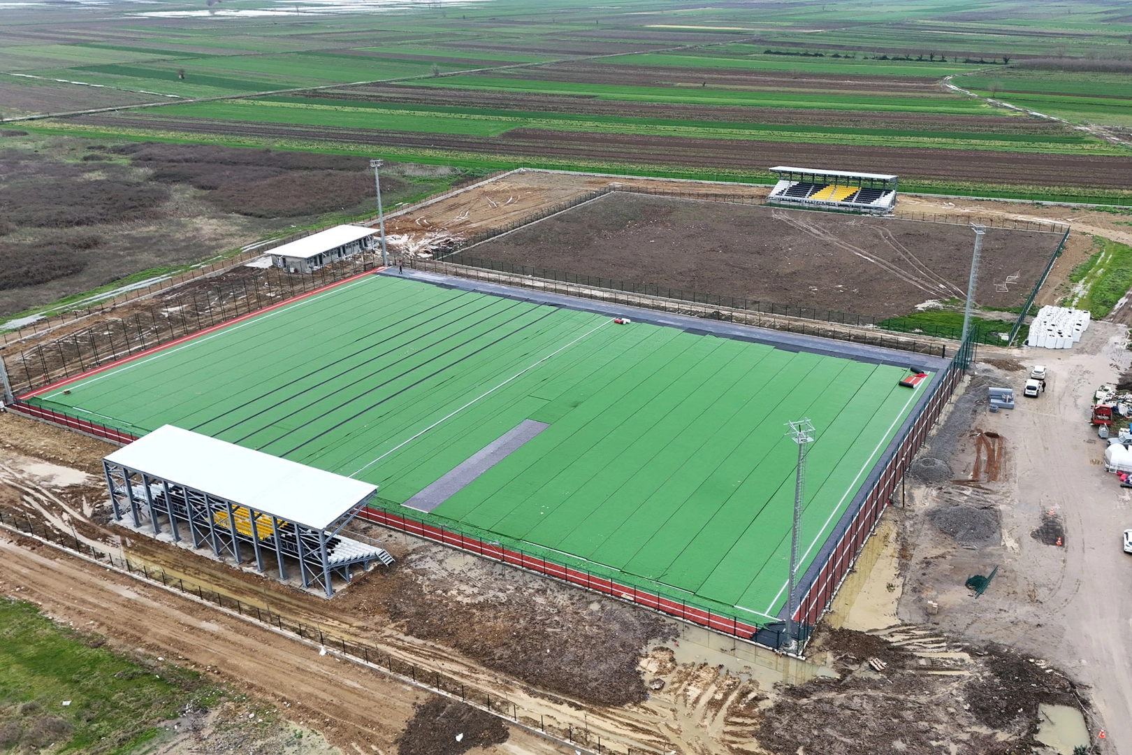 Sakarya Kazımpaşa&rsquo;da o projenin son durumuna havadan bakış