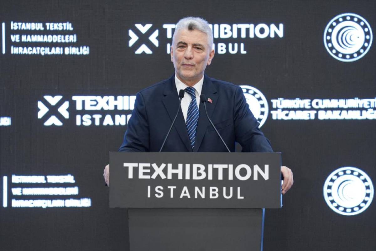 Ticaret Bakanı Bolat "Texhibition İstanbul Fuarı"nda konuştu: