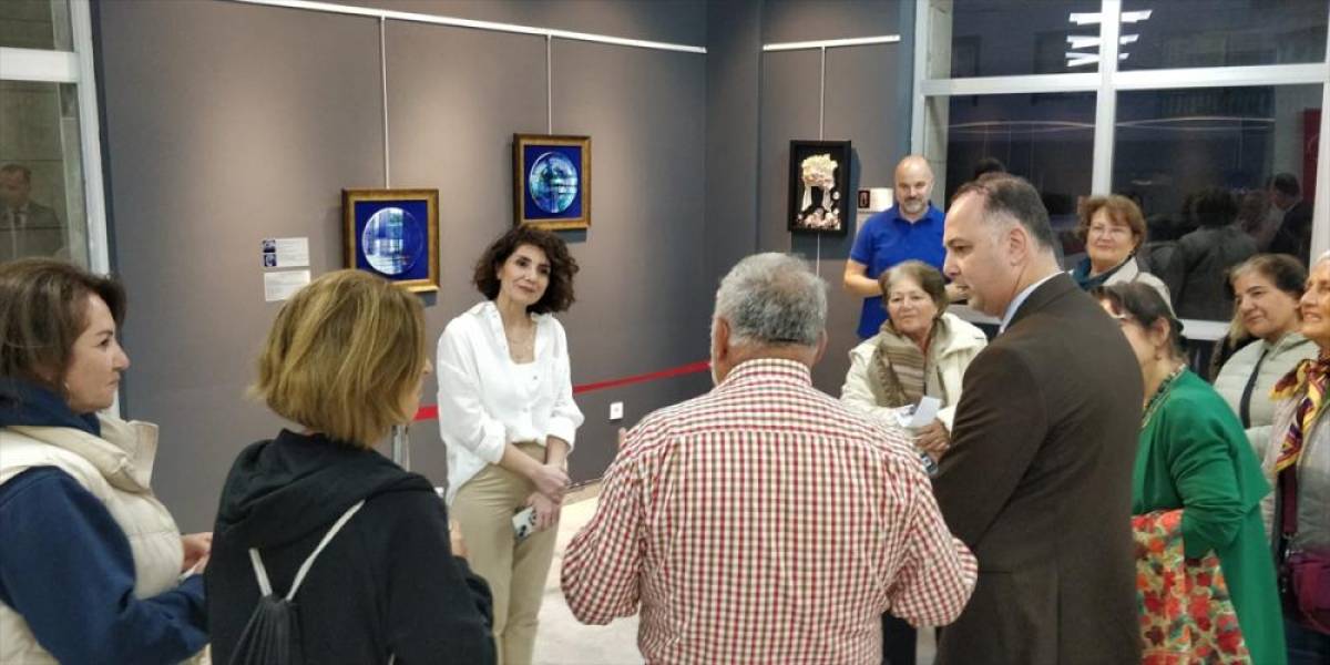 "Geleneğin Yankısı" &ccedil;ini ve seramik sergisi Didim'de a&ccedil;ıldı