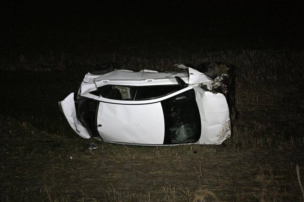 Kayseri'de devrilen otomobildeki 1 kişi &ouml;ld&uuml;, 4 kişi yaralandı