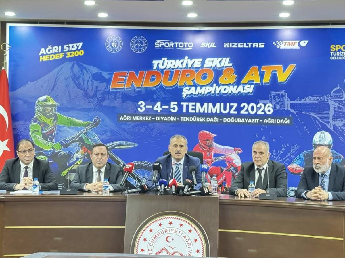 Ağrı Dağı'nda ilk kez d&uuml;zenlenecek T&uuml;rkiye Enduro ve ATV Şampiyonası'nın tanıtımı yapıldı