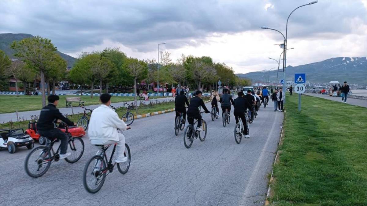 Tatvan'da bisiklet etkinliği d&uuml;zenlendi