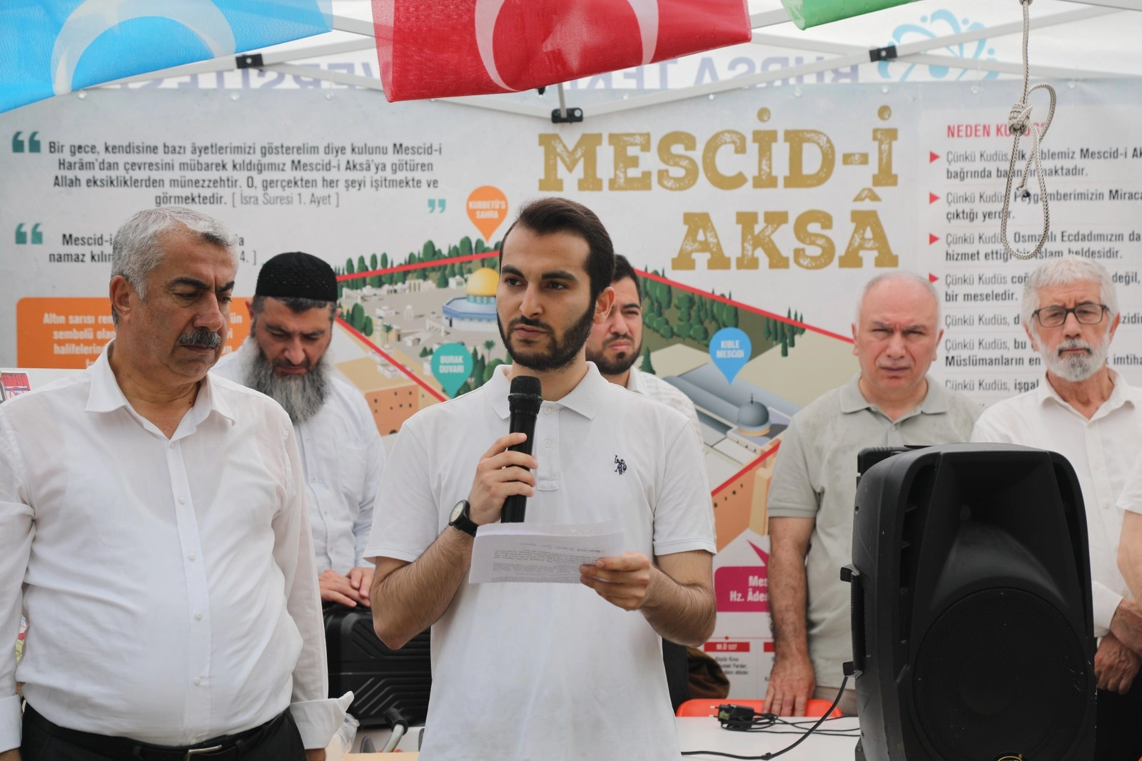 BT&Uuml;'l&uuml; &ouml;ğrenciler Filistin i&ccedil;in n&ouml;bette