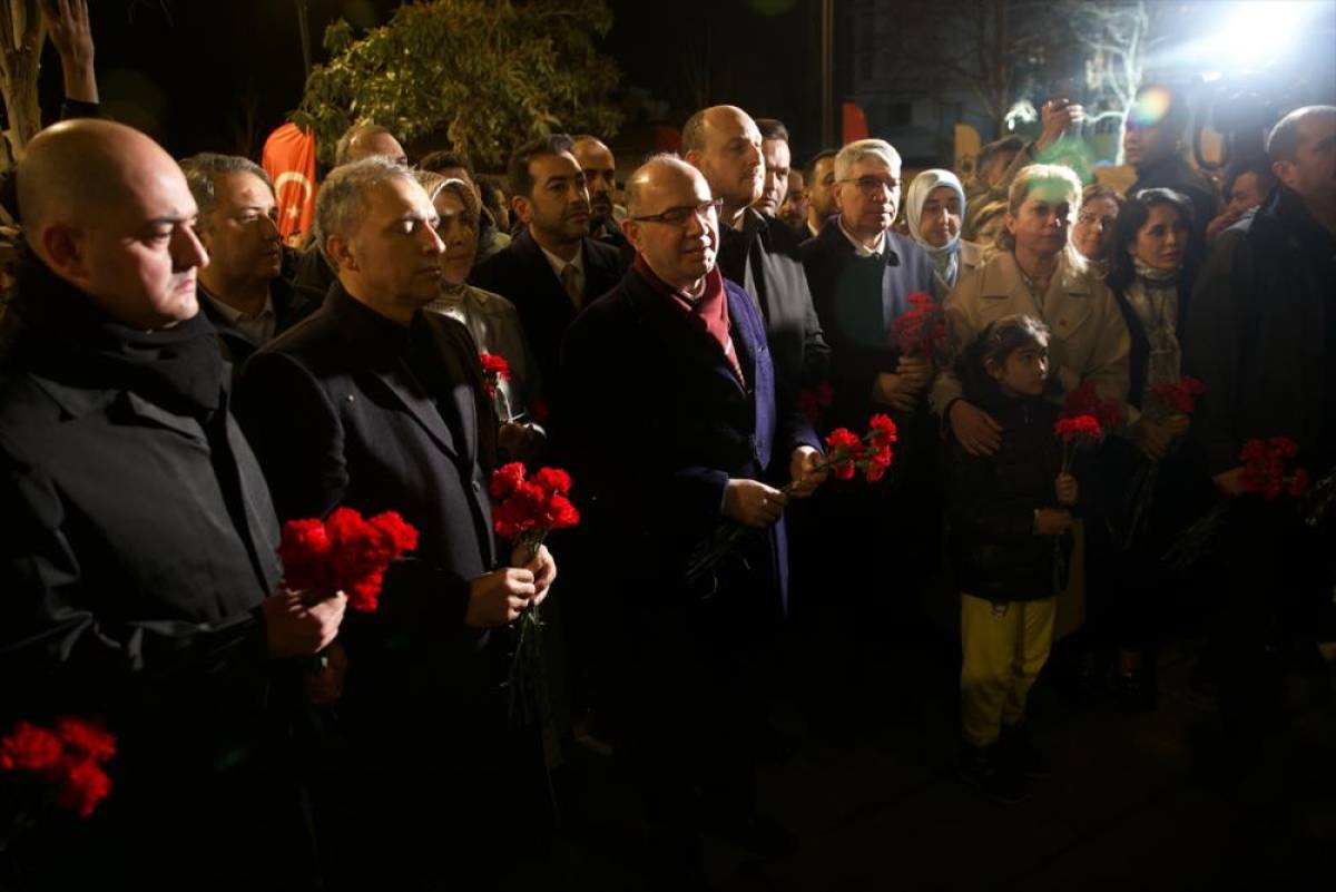 Osmaniye'de 6 Şubat 2023'teki depremlerde yaşamını yitirenler anıldı