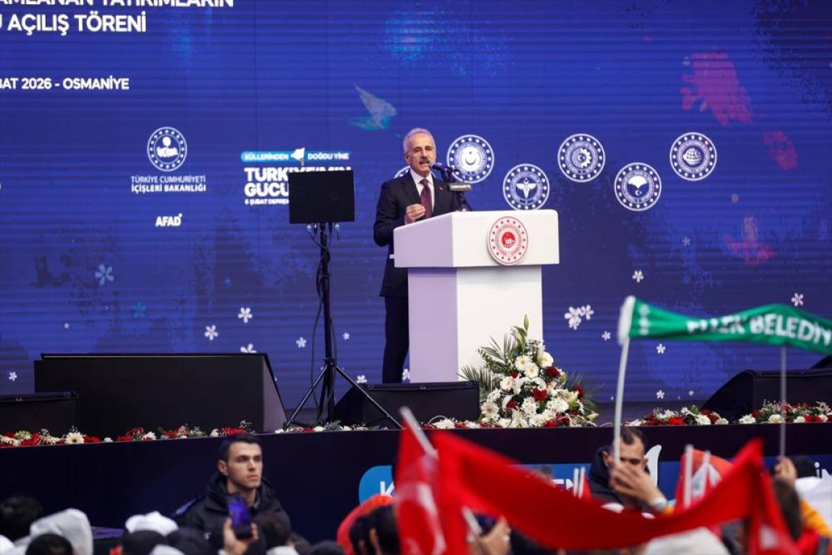 Bakan Uraloğlu, 6 Şubat Depremleri Anma Programı ve Toplu A&ccedil;ılış T&ouml;reni'nde konuştu: