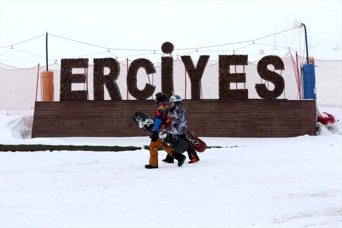 İ&ccedil; Anadolu'nun zirvesi Erciyes son 15 yılın en uzun kayak sezonunu yaşıyor