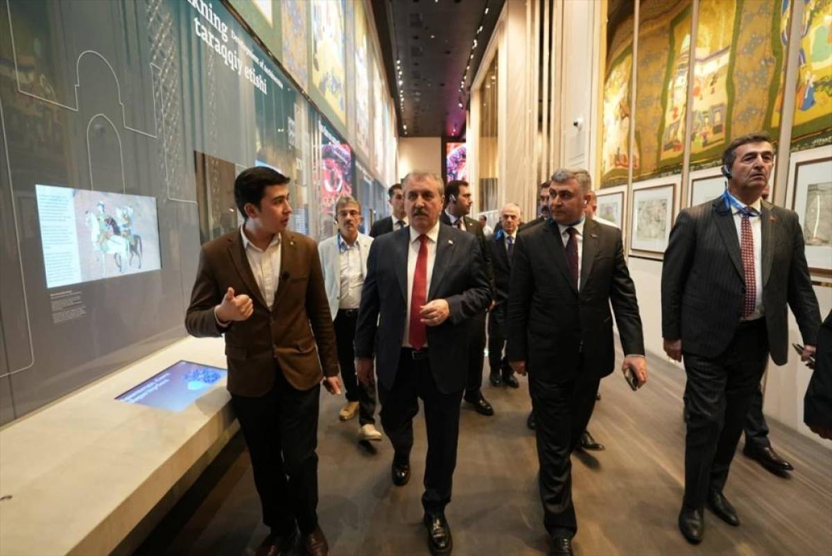 BBP Genel Başkanı Destici, &Ouml;zbekistan İslam Medeniyeti Merkezi'ni ziyaret etti: