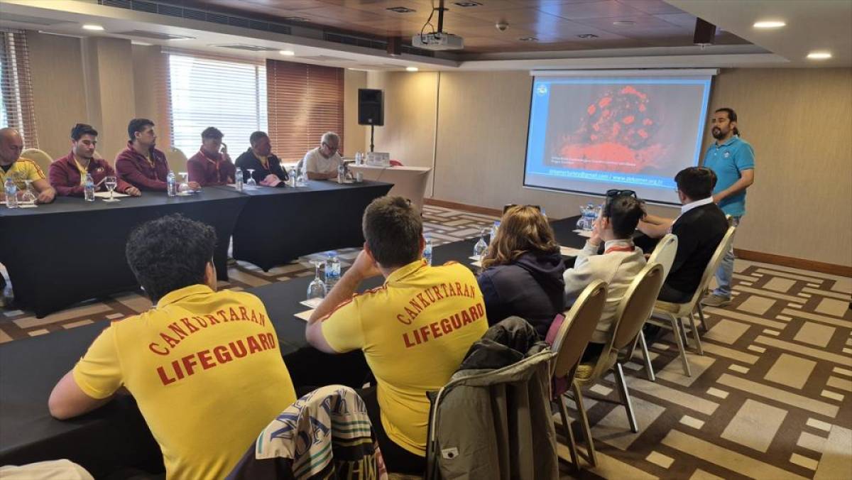 Muğla'da otellerin personeli sahile yuva yapan caretta carettalar hakkında bilgilendirildi