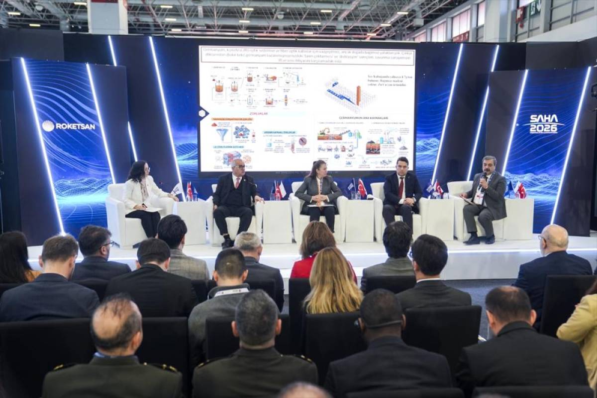 SAHA 2026'da kritik ham madde ve tedarik zinciri stratejileri ele alındı