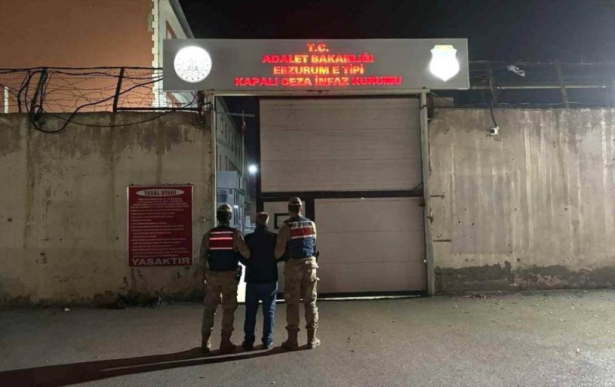 Erzurum'da firari hükümlüler ile aranan şüpheliler ekiplerin çalışmalarıyla yakalandı