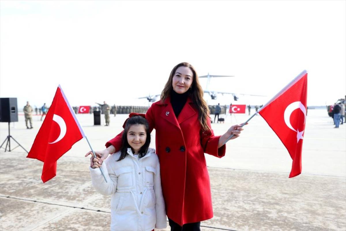 Almanya'daki Steadfast Dart 2026 Tatbikatı'na katılacak birlikler Tekirdağ'dan uğurlandı