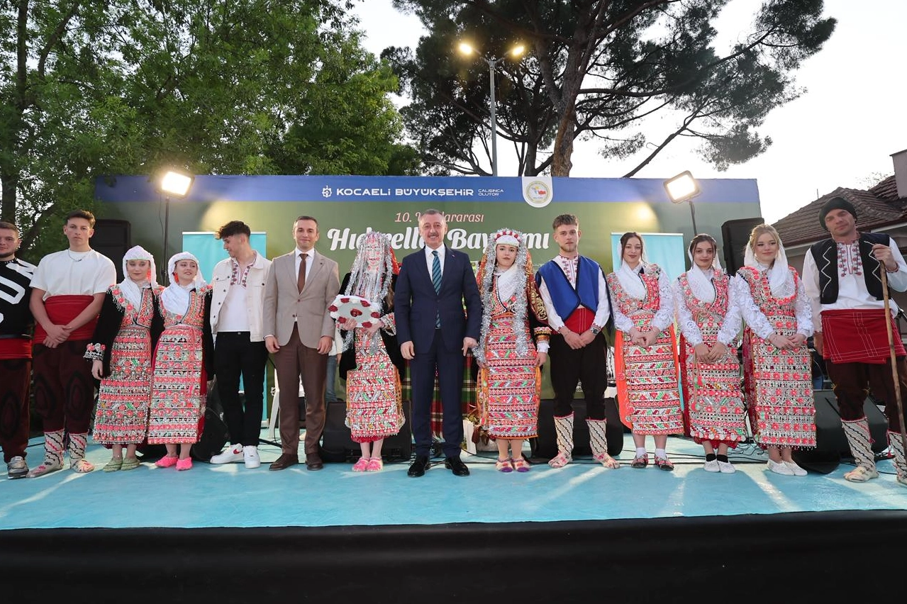 Kocaeli&rsquo;de Hıdırellez Bayramı coşkuyla kutlandı