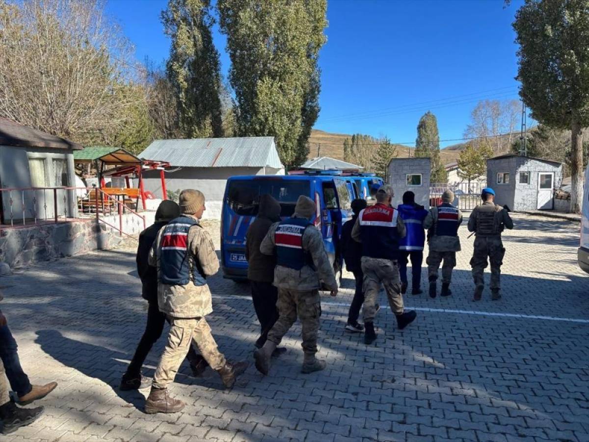 Erzurum'da ekim ayında 38 düzensiz göçmen yakalandı