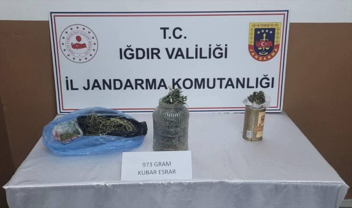 Iğdır'da uyuşturucu ticareti iddiasıyla 2 şüpheli yakalandı