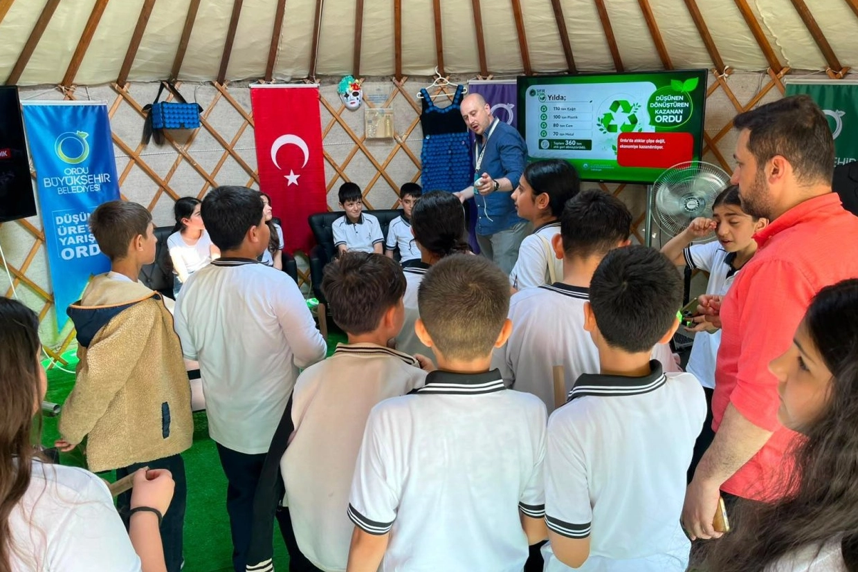 Ordu B&uuml;y&uuml;kşehir Belediyesi Sıfır Atık Festivali&rsquo;nde &ccedil;alışmalarını tanıttı