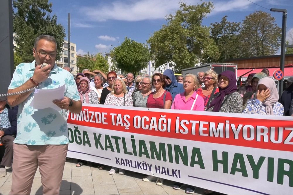 Edirne Keşan'da tepkilere neden olan andezit ocağı projesi iptal edildi... İlk mücadeleyi köy sakinleri kazandı