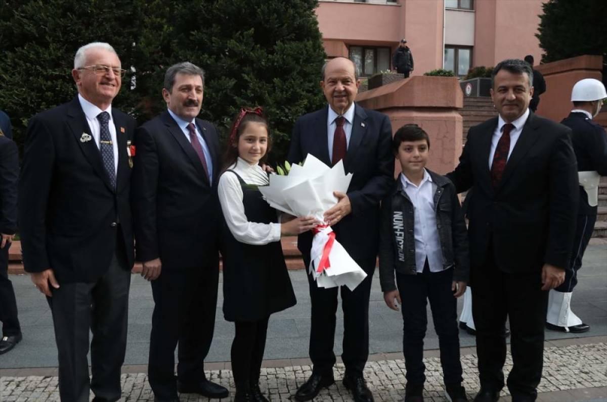 KKTC Cumhurbaşkanı Tatar, Samsun'da konuştu