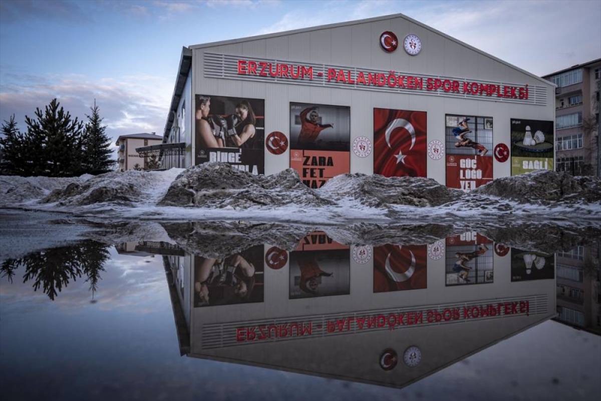 Erzurum'un modern salonları şehrin spor altyapısına g&uuml;&ccedil; kattı