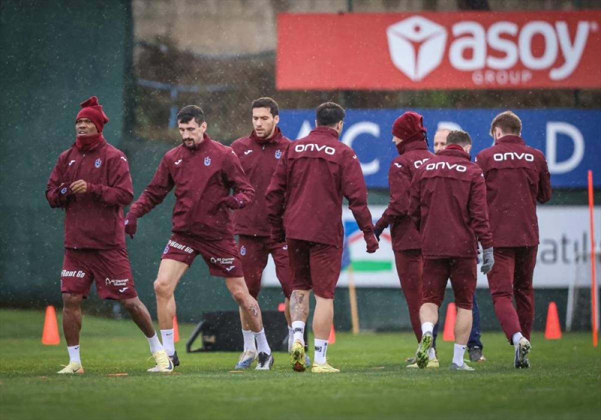 Trabzonspor, Fenerbah&ccedil;e ma&ccedil;ının hazırlıklarına başladı