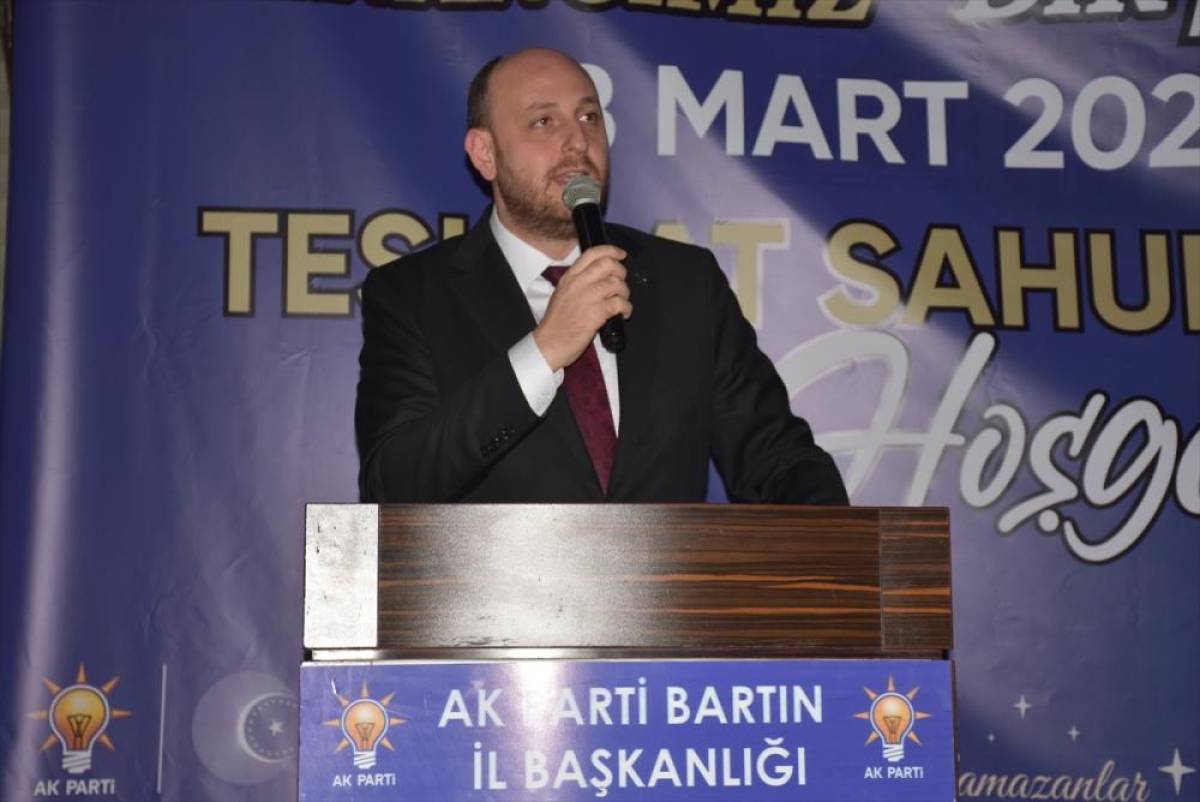 AK Parti Genel Başkan Yardımcısı B&uuml;y&uuml;kg&uuml;m&uuml;ş, Bartın'da sahur programında konuştu: