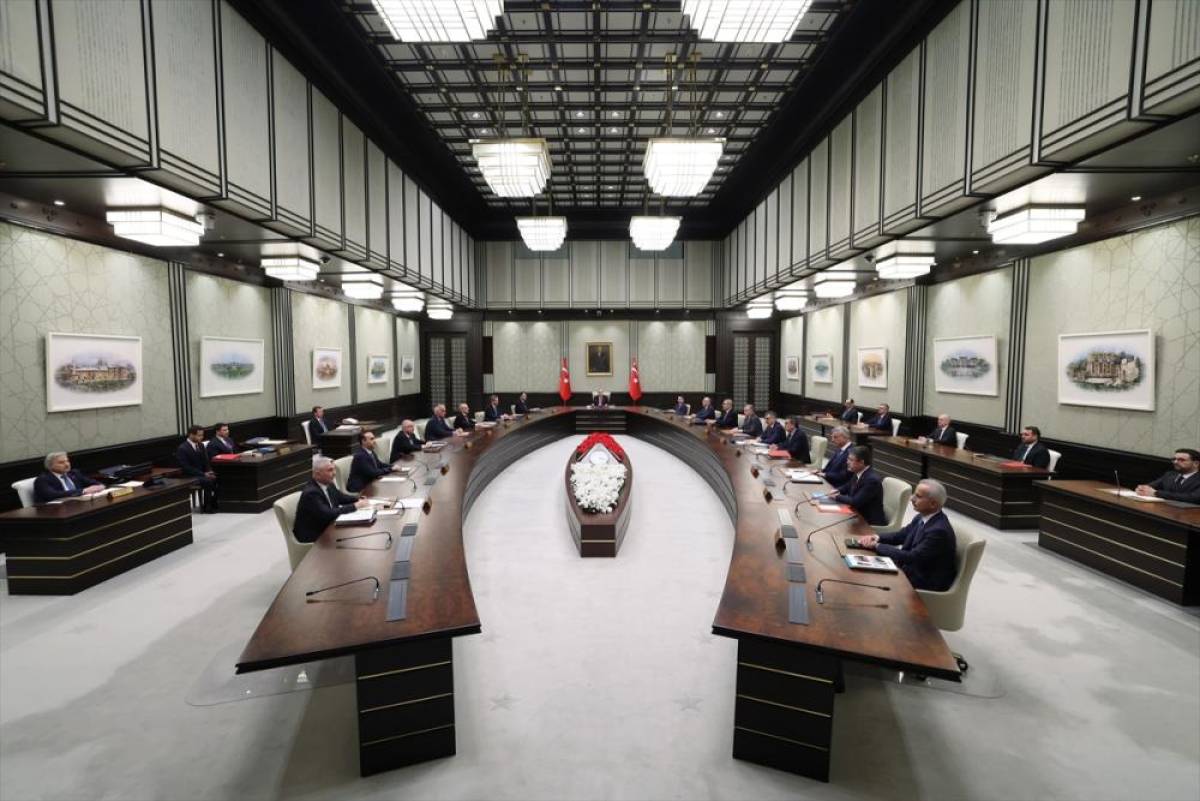 Cumhurbaşkanlığı Kabinesi toplandı