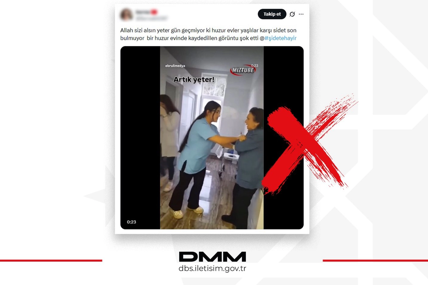 DMM'den huzurevi g&ouml;r&uuml;nt&uuml;leri uyarısı