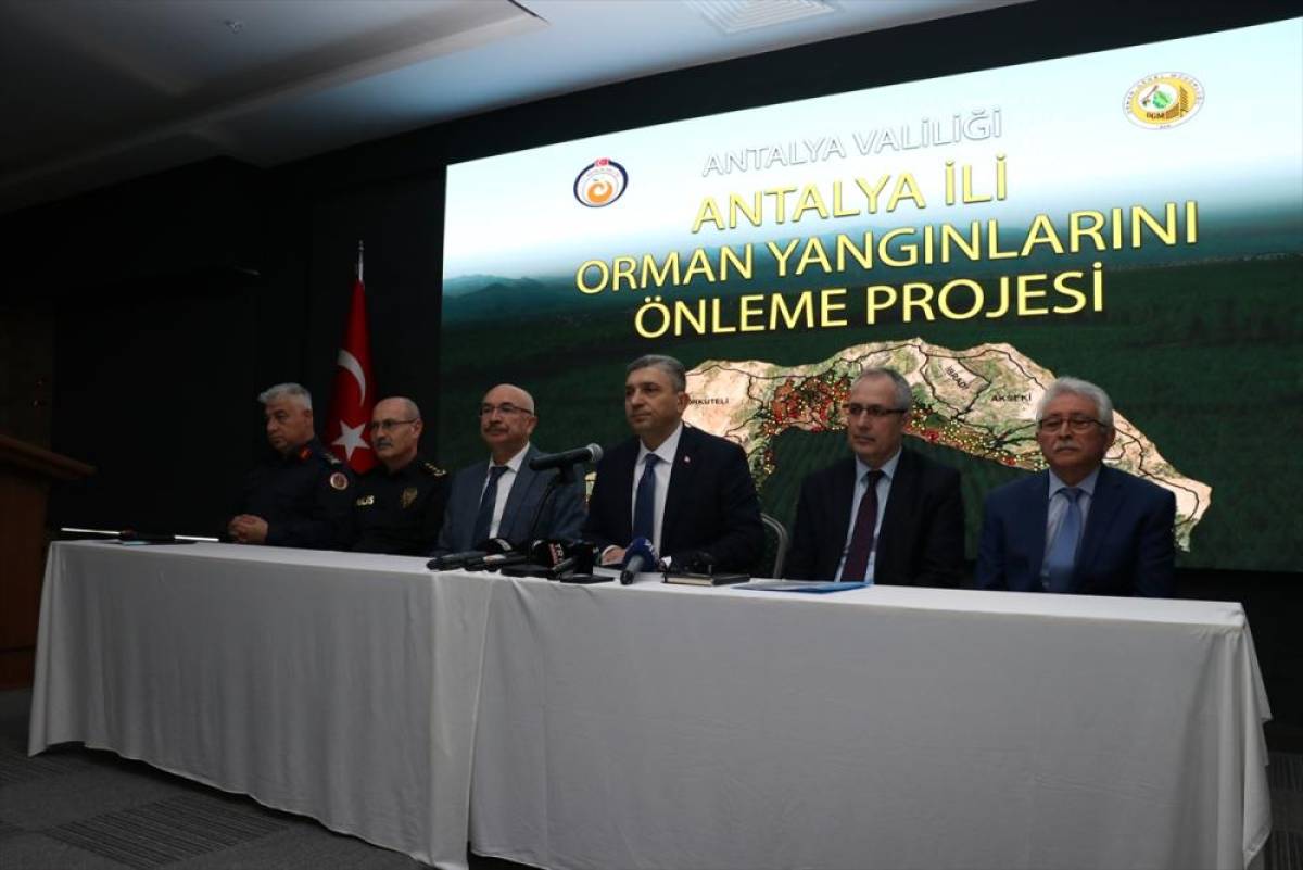 Antalya'da "Orman Yangınlarını &Ouml;nleme Planı" hayata ge&ccedil;irildi