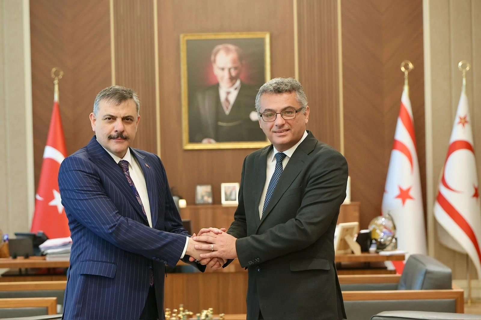 İ&ccedil;işleri Bakanı Mustafa &Ccedil;ift&ccedil;i KKTC'de