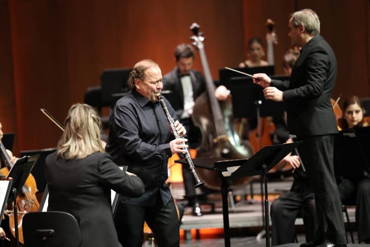 İDSO DenizBank konserleri kapsamında klarnet sanat&ccedil;ısı Darko Brlek sahne aldı
