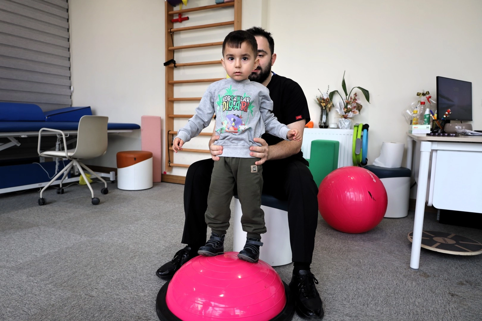 Gonca&rsquo;da atılan ilk adım, minik Demir&rsquo;e umut oldu