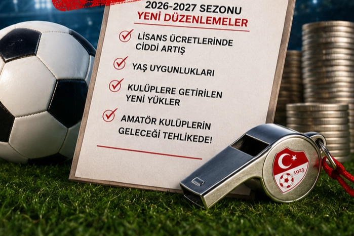 TASKK&rsquo;tan amat&ouml;r lisanslar i&ccedil;in TFF&rsquo;ye sert &ccedil;ağrı!