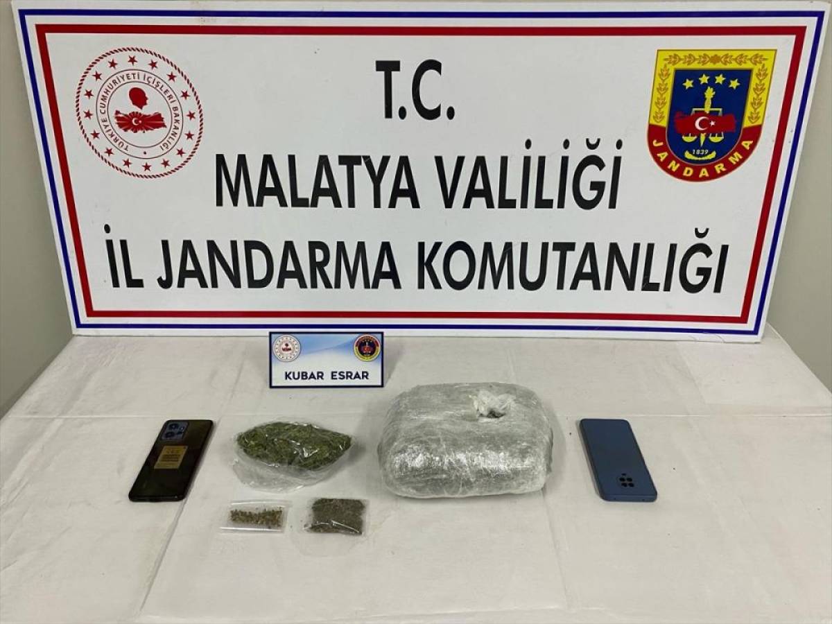 Malatya'da uyuşturucu operasyonunda 3 şüpheli yakalandı