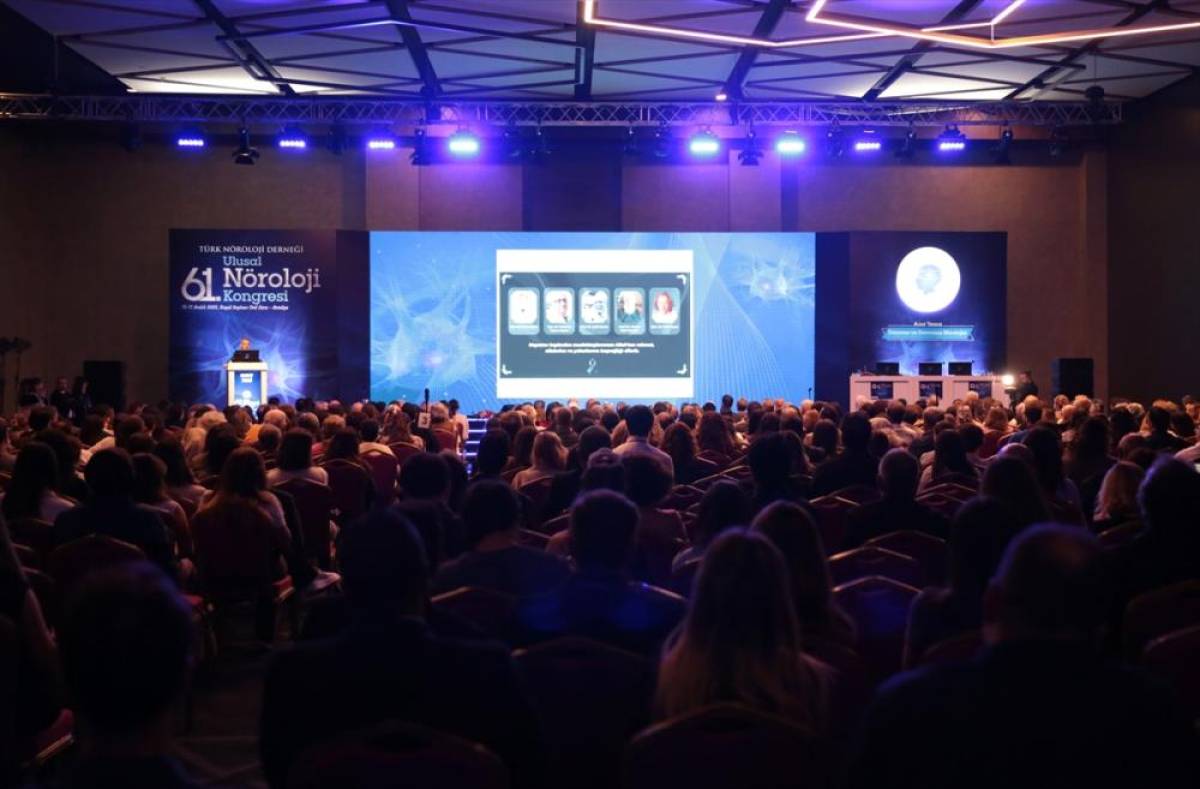 61. Ulusal N&ouml;roloji Kongresi, Antalya'da başladı
