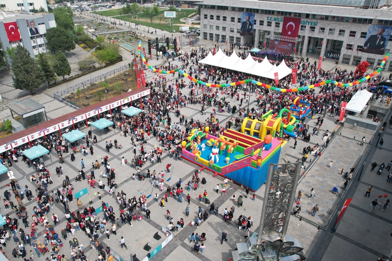 Bursa Nil&uuml;fer&rsquo;de 23 Nisan coşkusu dolu dolu yaşanacak