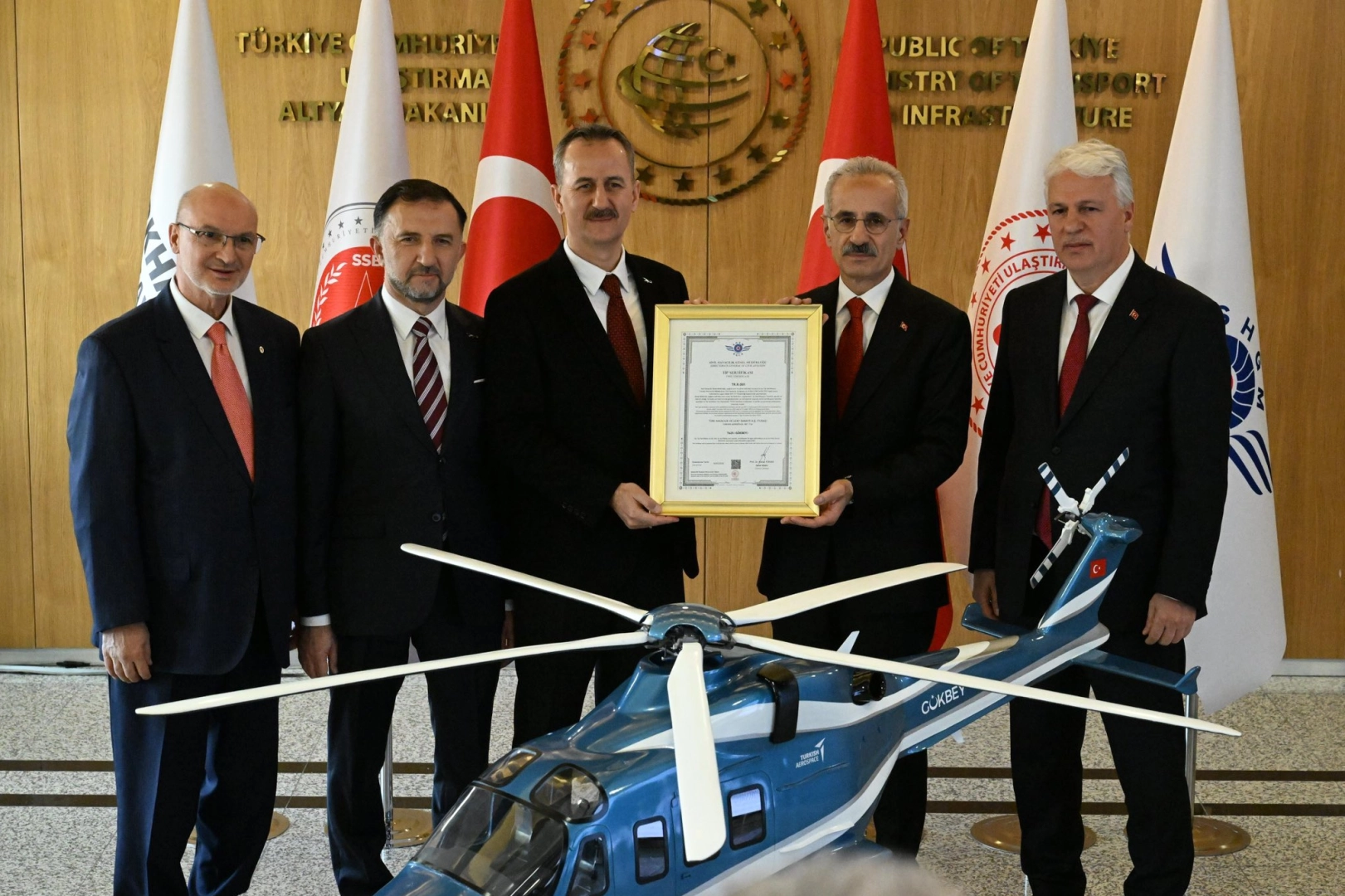 G&ouml;kbey'e u&ccedil;uşa elverişlilik sertifikası