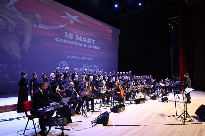 Denizli'de 18 Mart&rsquo;a &ouml;zel anlamlı anma programı