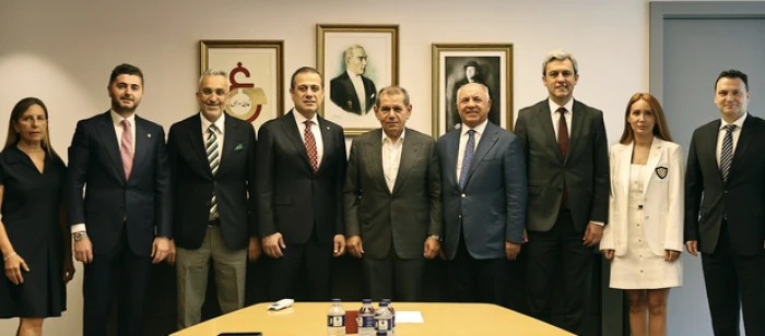 1905 GSYİAD'dan Galatasaray Kul&uuml;b&uuml; Başkanı Dursun &Ouml;zbek'e ziyaret