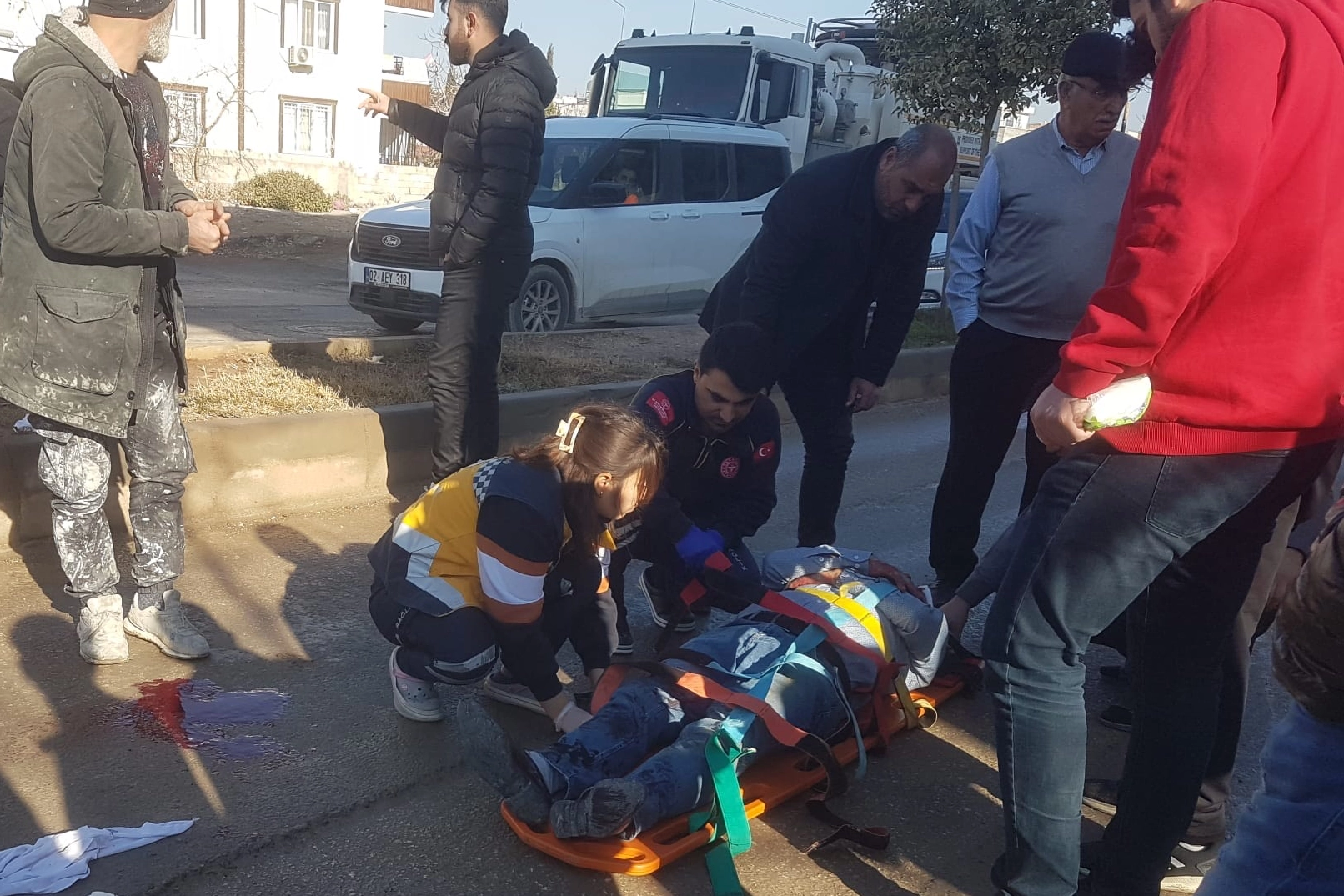 Adıyaman&rsquo;da trafik kazası... Buzlanma kaza yaptırdı!