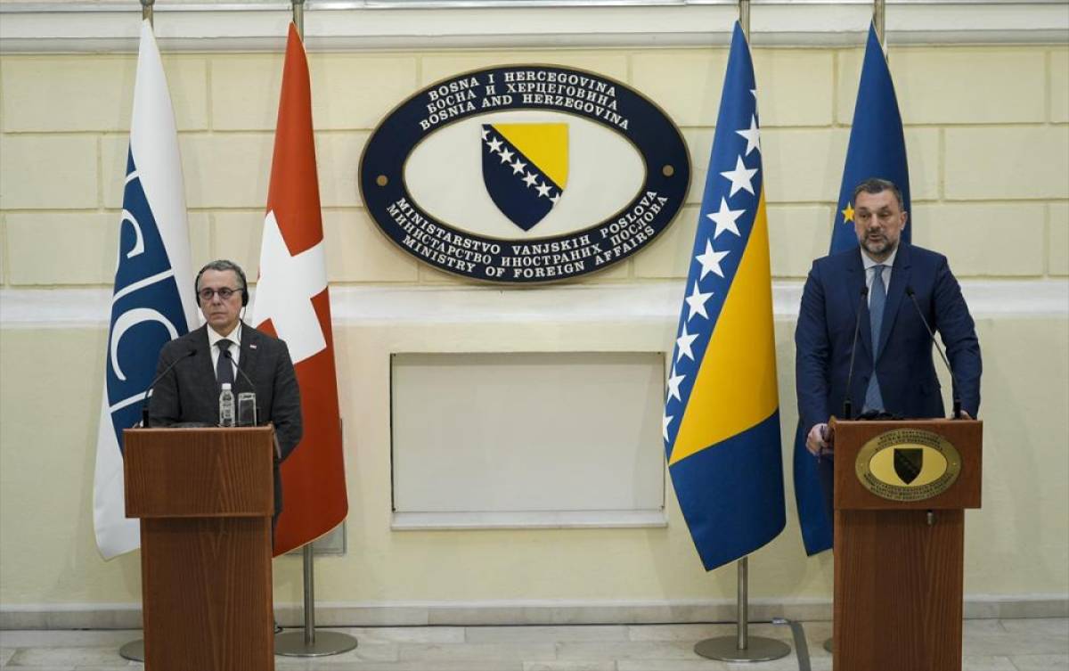 AGİT'ten Bosna Hersek'in egemenliğine ve toprak b&uuml;t&uuml;nl&uuml;ğ&uuml;ne destek