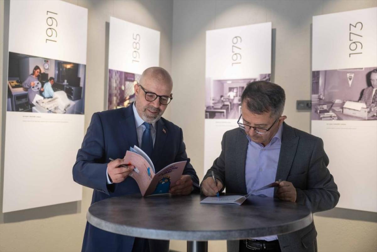 Anadolu Ajansının ilk &ccedil;ocuk kitabı "&Ouml;nemli Bir Haberim Var" yayımlandı