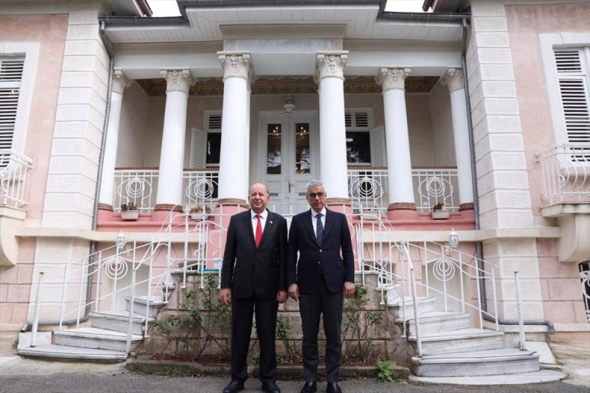 Sağlık Bakanı Memişoğlu, KKTC'li mevkidaşı Din&ccedil;y&uuml;rek ile g&ouml;r&uuml;şt&uuml;