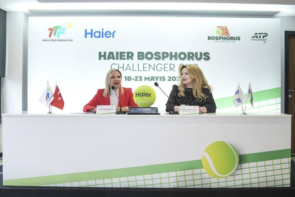 Haier Bosphorus Challenger Cup Tenis Turnuvası 18 Mayıs'ta başlayacak