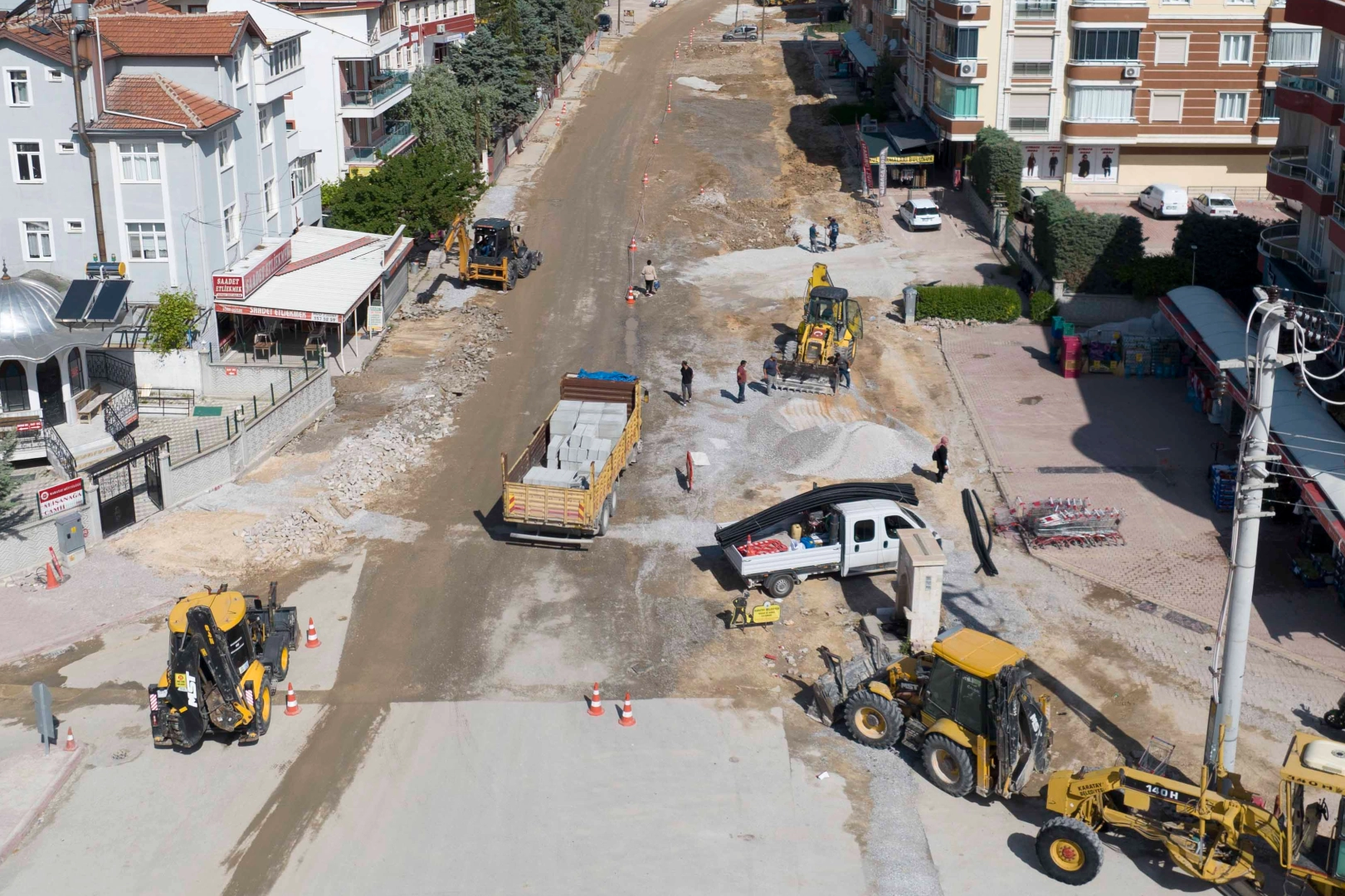 Konya'da yeni sezonun ulaşım altyapı &ccedil;alışmaları devam ediyor