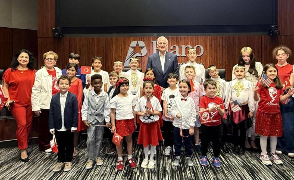ABD'nin Texas eyaletinde 23 Nisan Ulusal Egemenlik ve &Ccedil;ocuk Bayramı kutlandı