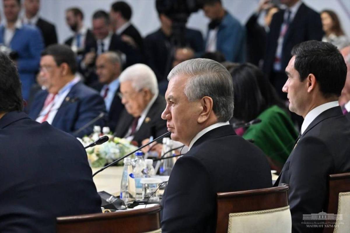 Özbekistan Cumhurbaşkanı Mirziyoyev, İsrail-Filistin sorununun 