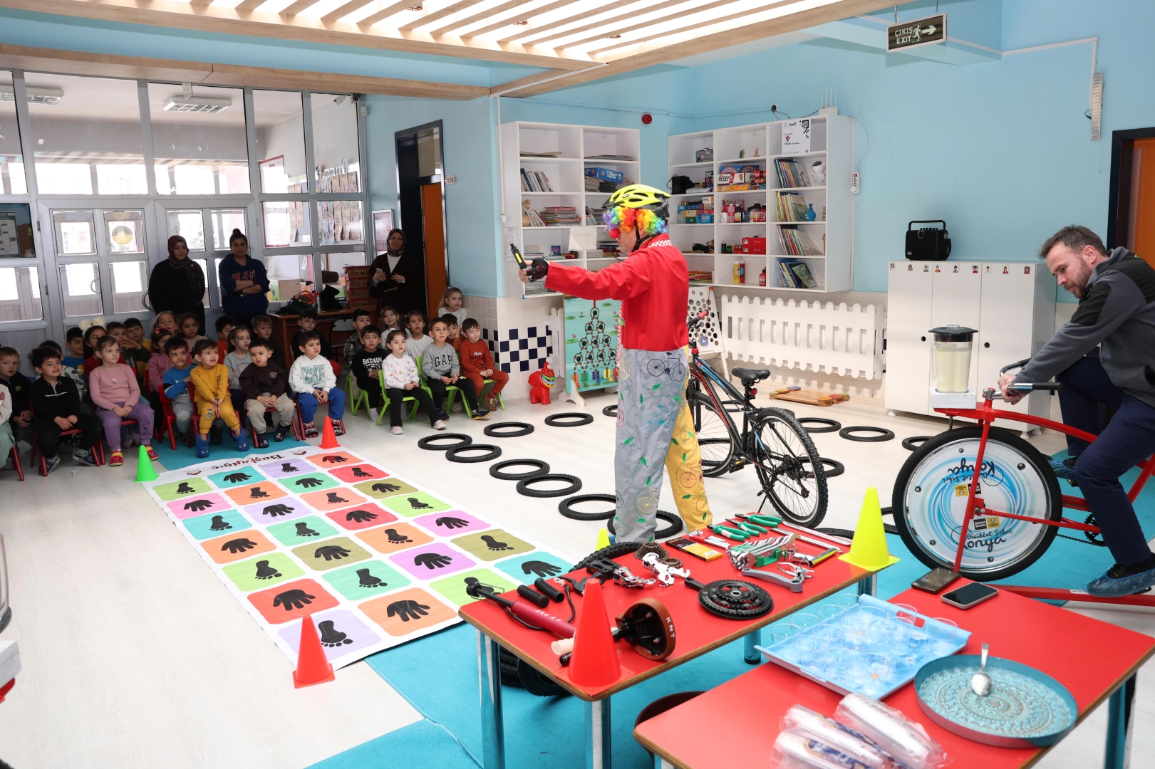 &Ccedil;ocuklara bisiklet k&uuml;lt&uuml;r&uuml; aşılanıyor
