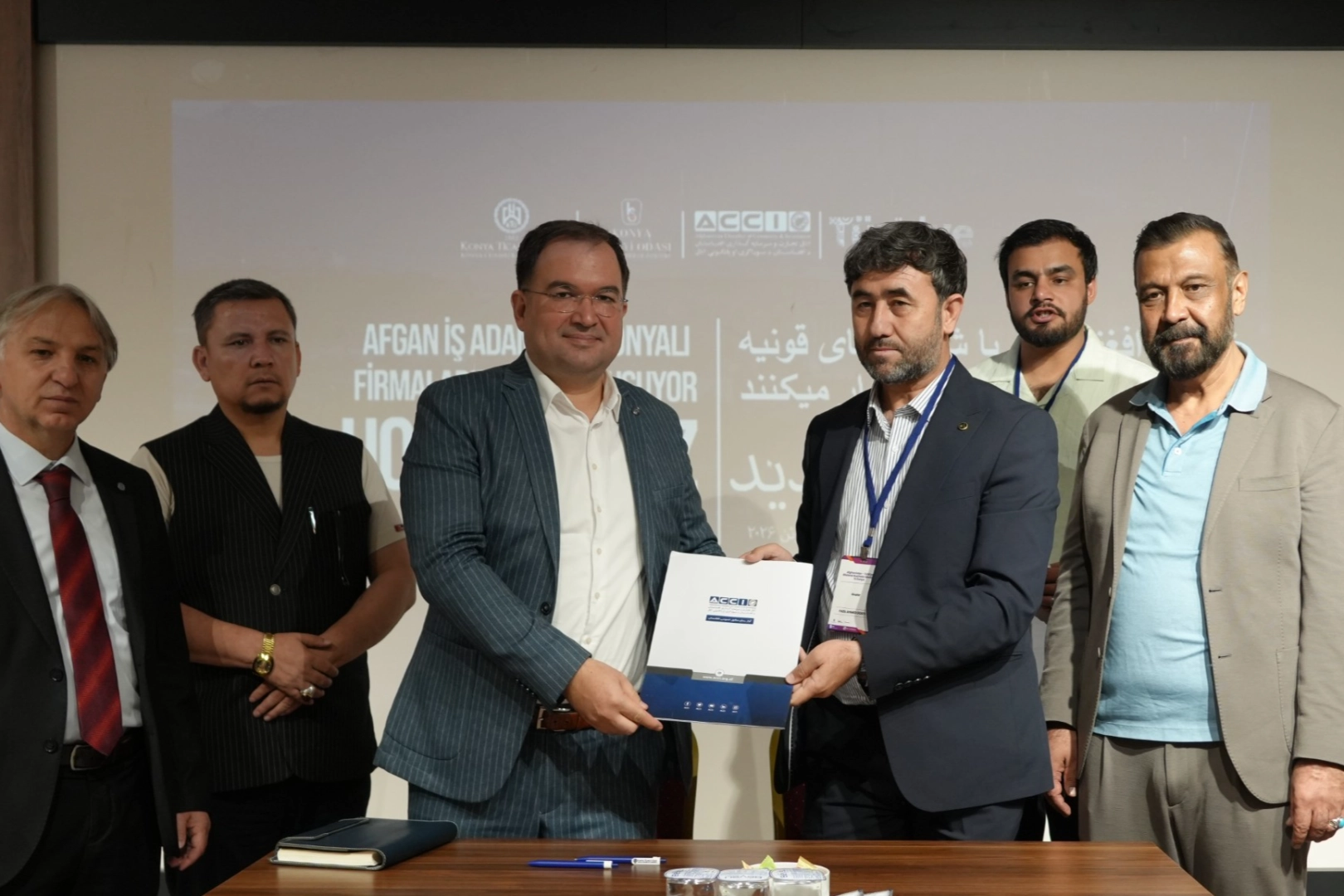 Konya İle Afganistan arasında ticari iş birliği k&ouml;pr&uuml;s&uuml; kuruldu