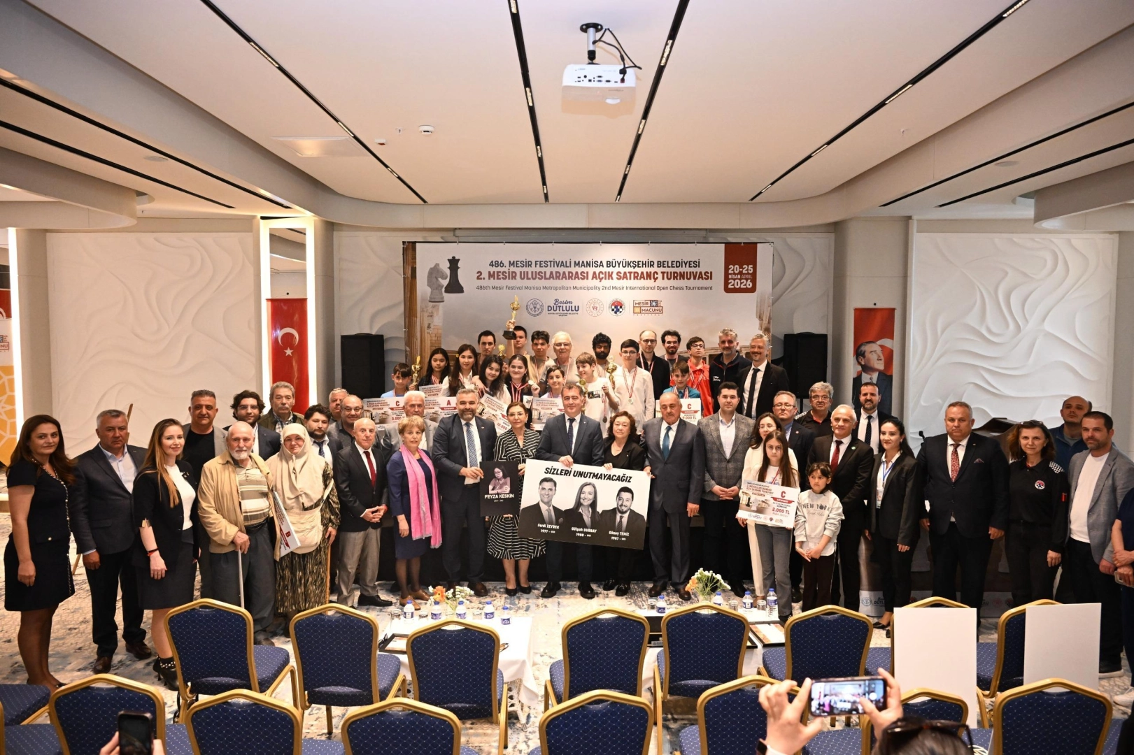 Mesir Satran&ccedil; Turnuvası&rsquo;nda &ouml;d&uuml;ller verildi